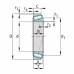 Подшипники конические роликовые NW T4DB150 фото 1
